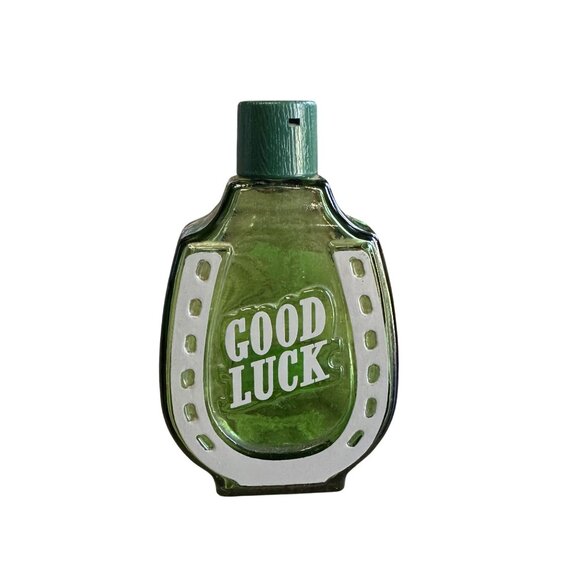 Vintage Good Luck Horseshoe Bottle Cologne Aftershave Bottle Only - Picture 1 of 6